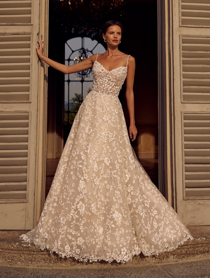 Trouwjurk Halo Randy Fenoli